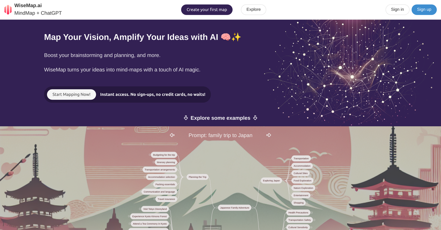 WiseMap screenshot