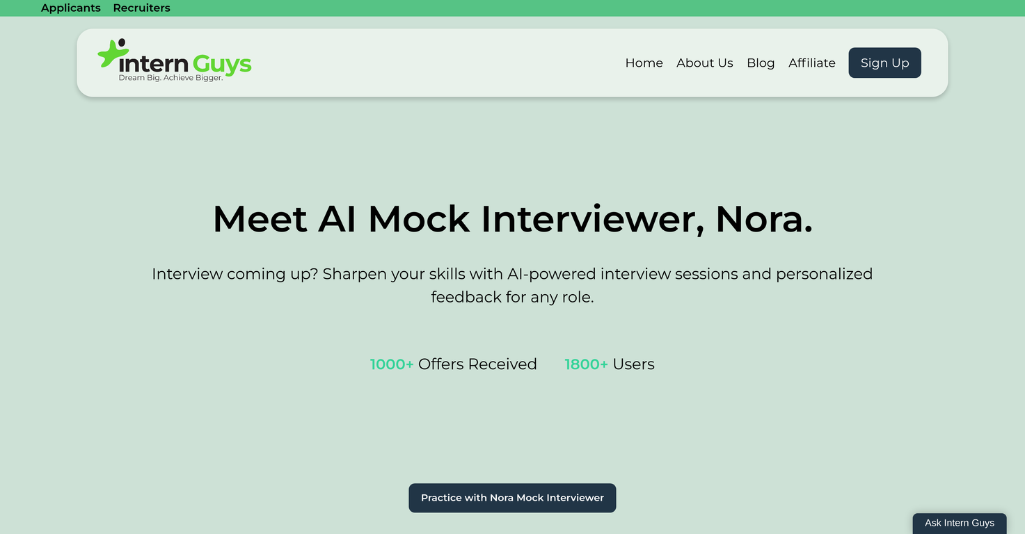 Intern Guys screenshot