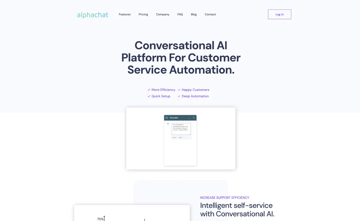 alphachat screenshot