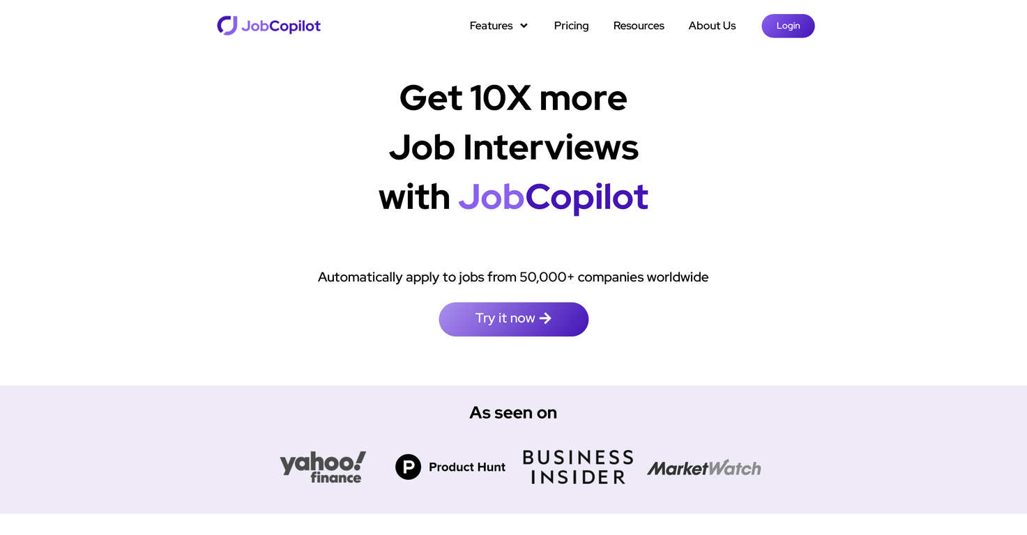 JobCopilot screenshot