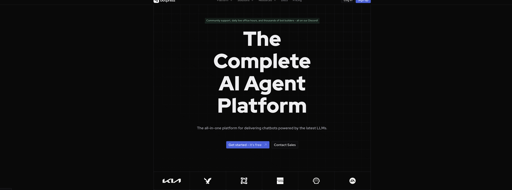 Botpress screenshot