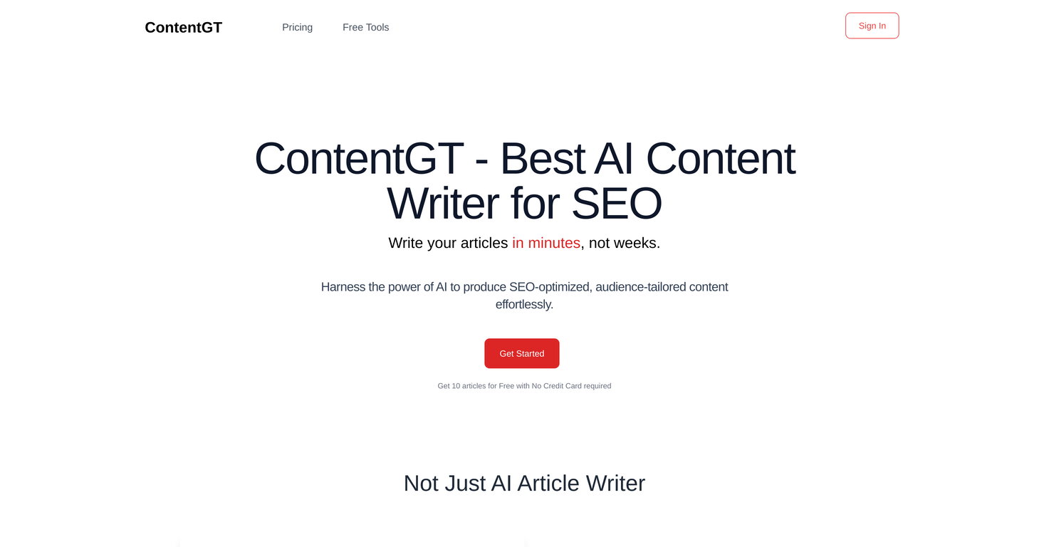 ContentGT screenshot