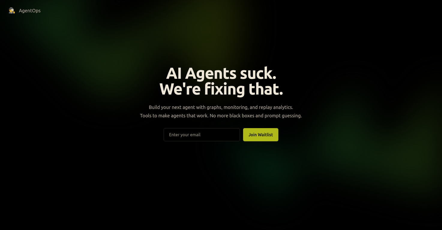 Agentops screenshot