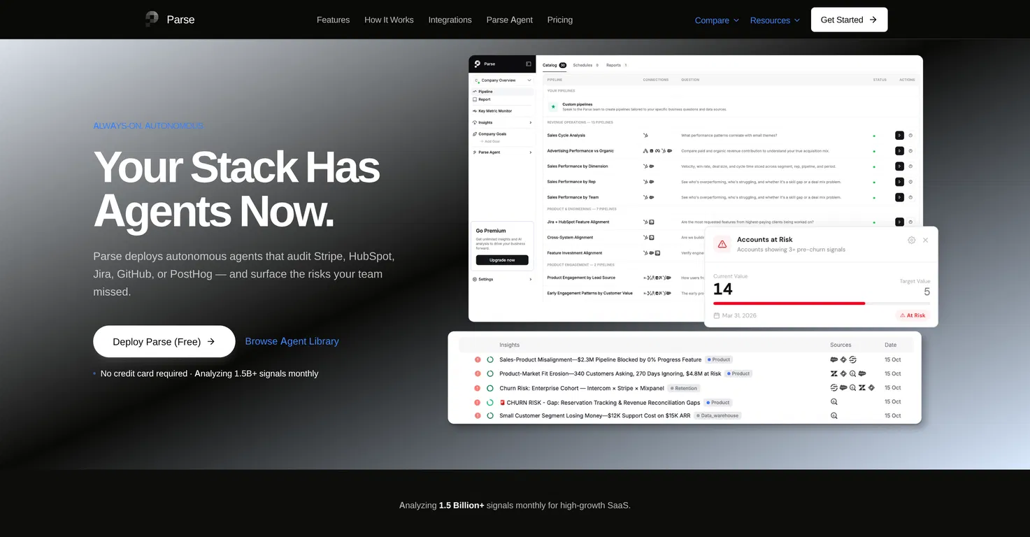 Parse screenshot