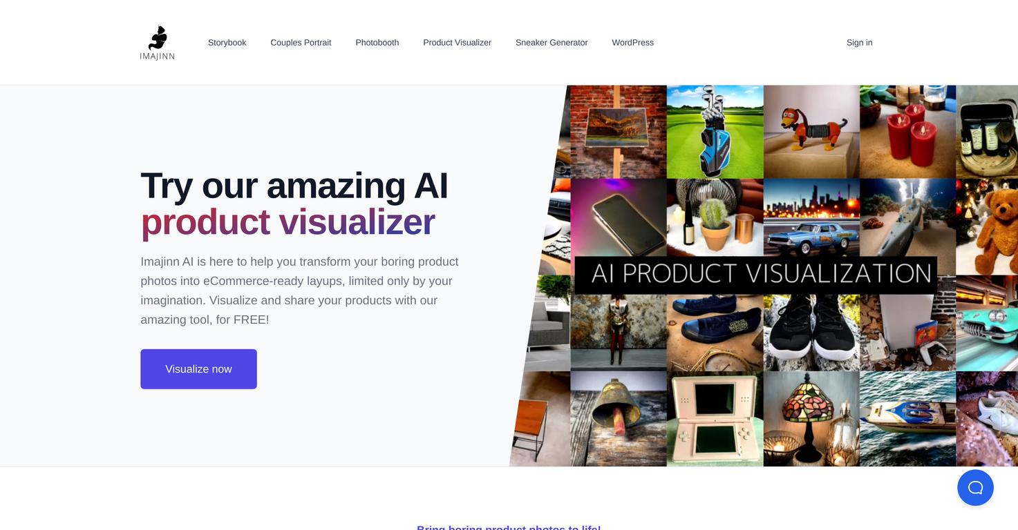 Product-visualizer screenshot