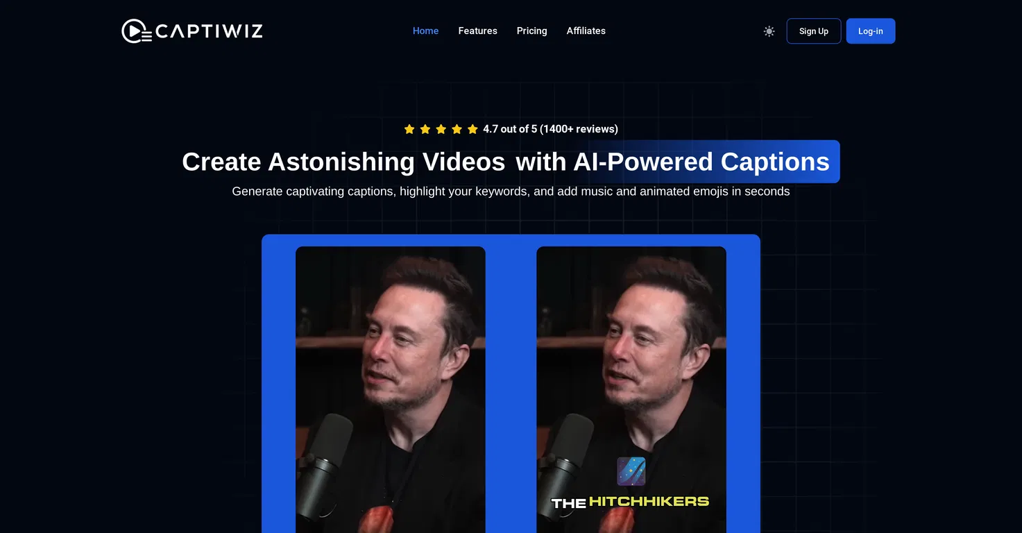 Captiwiz screenshot