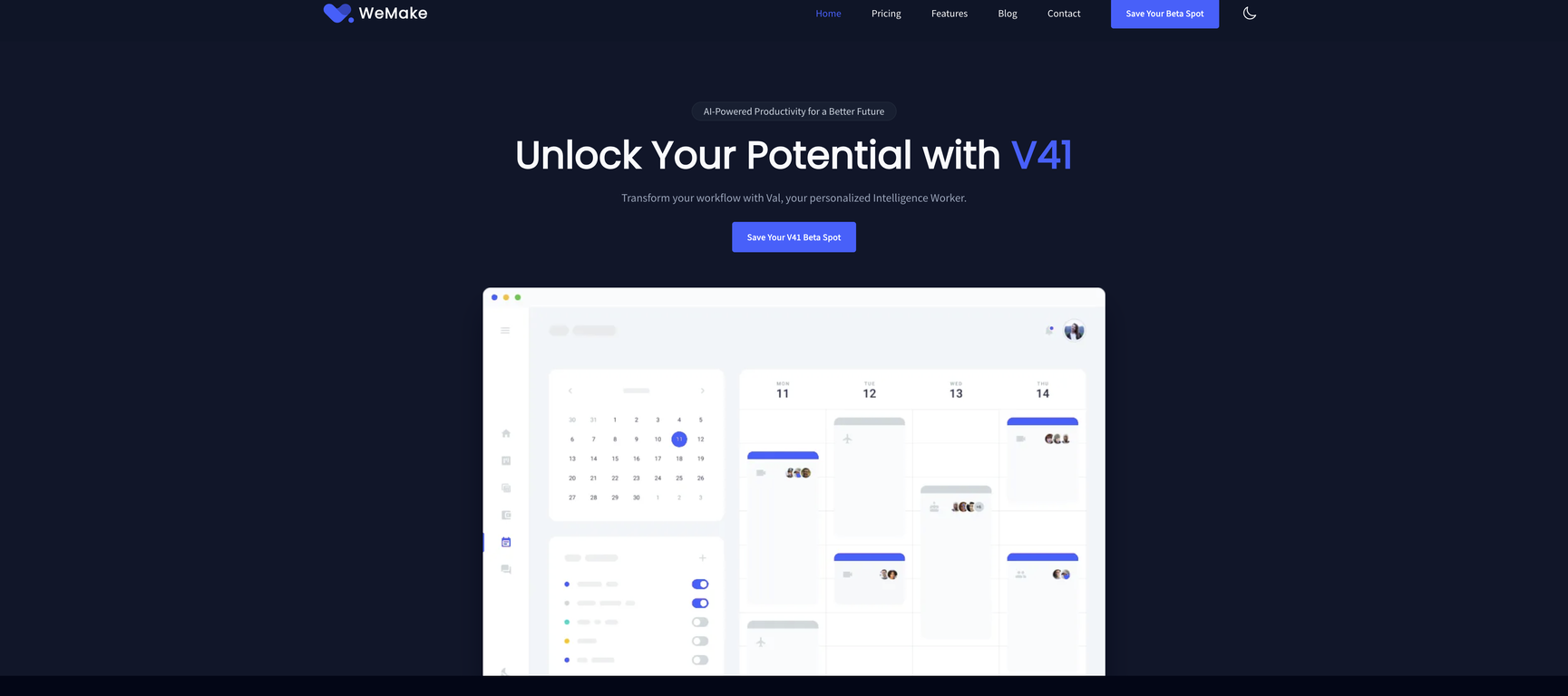 WeMake screenshot