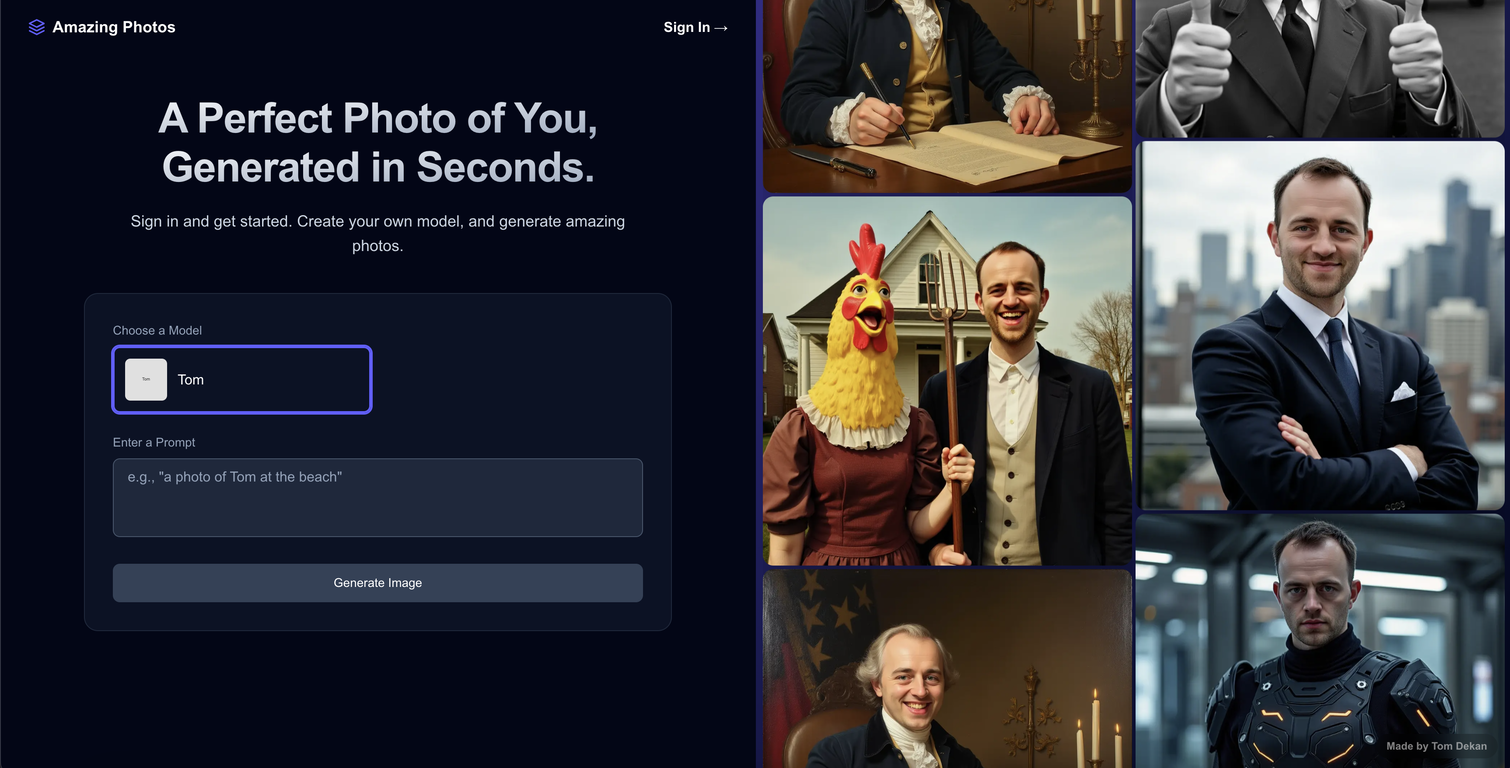 Amazing.photos screenshot