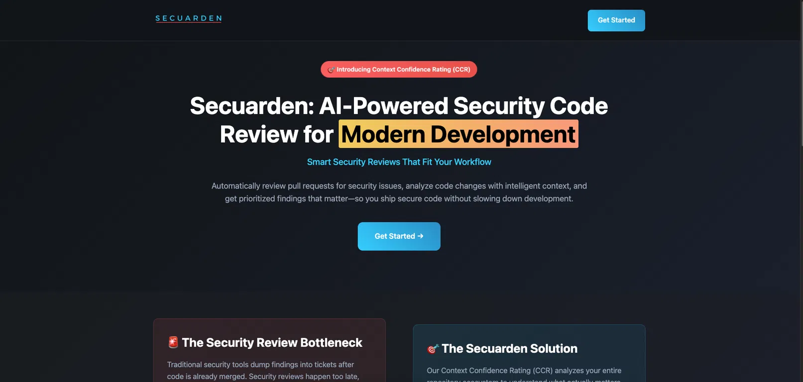 Secuarden screenshot