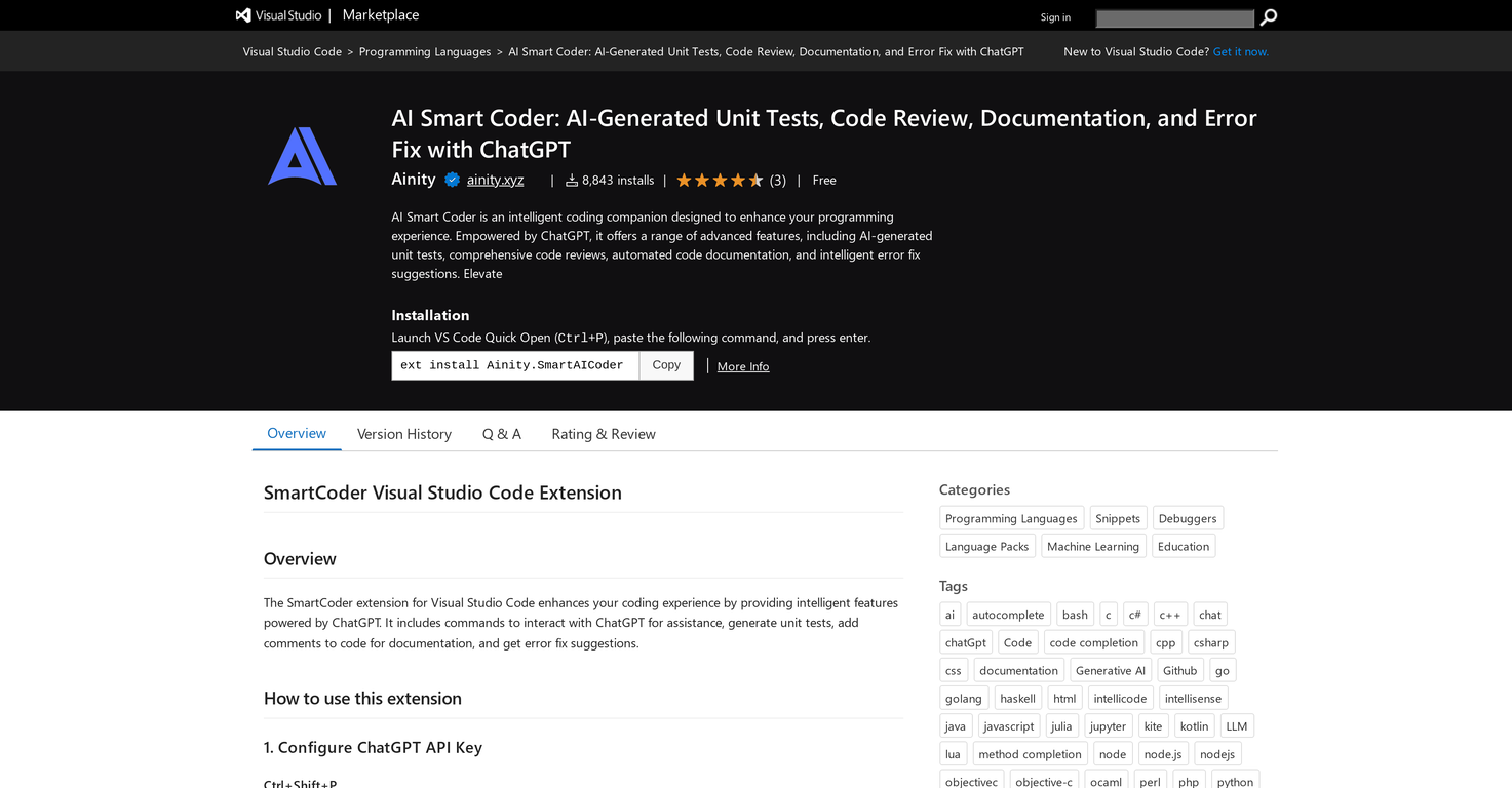 AI Smart Coder screenshot