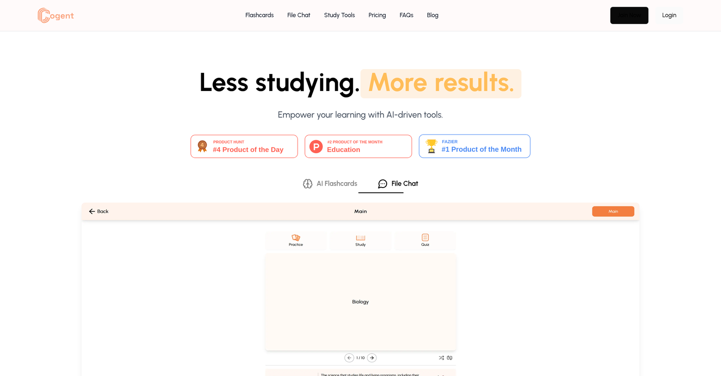 Cogent screenshot