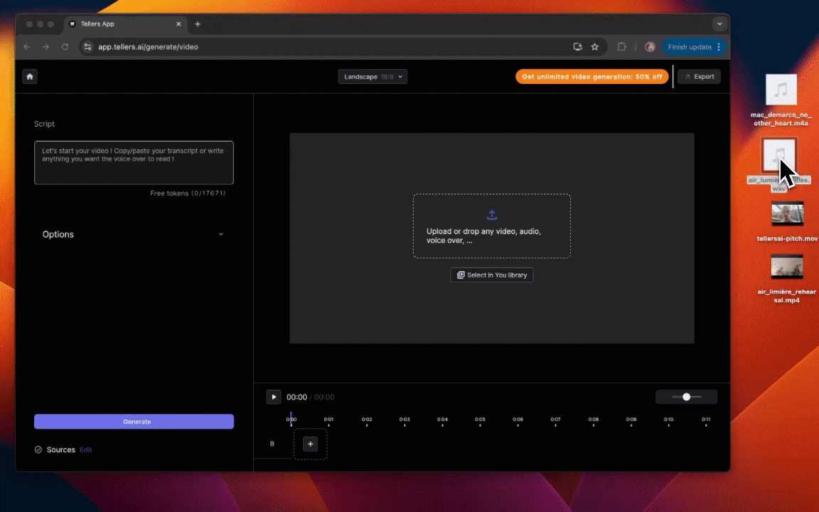 Tellers screenshot