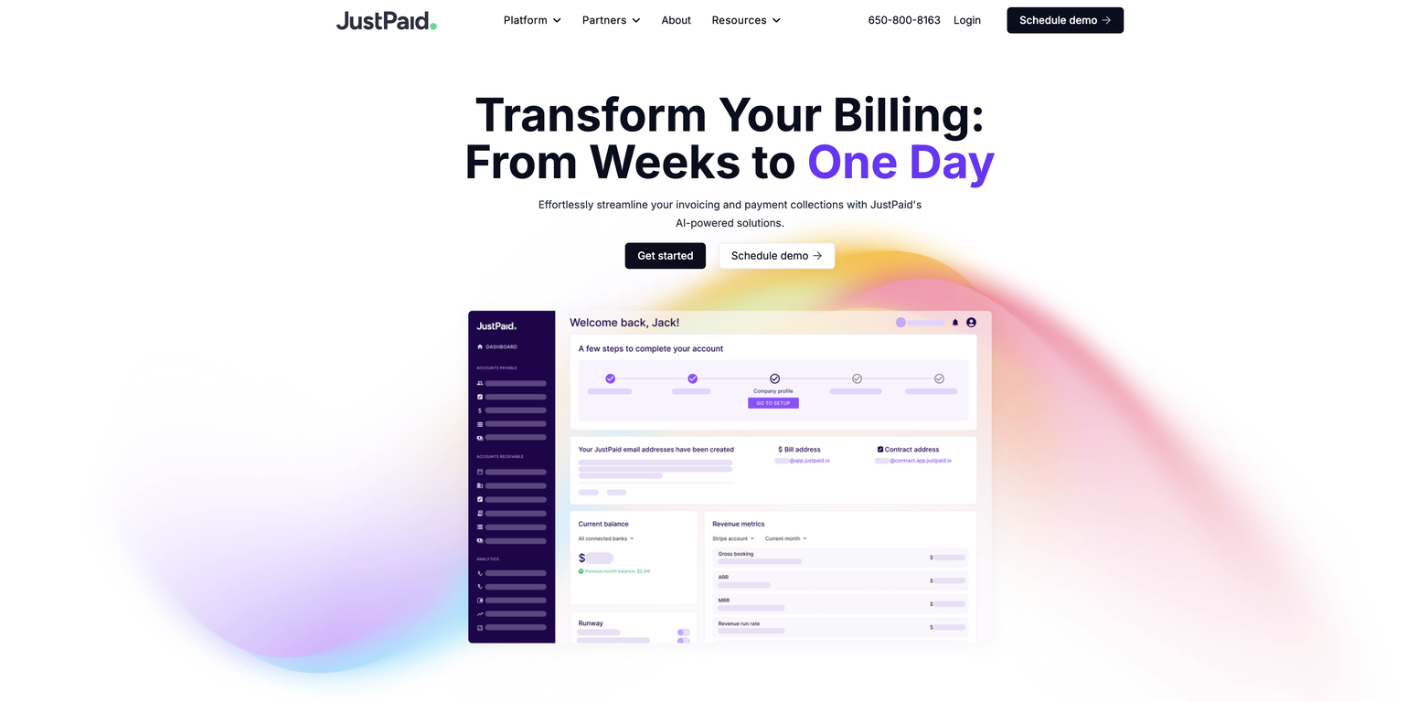 JustPaid screenshot