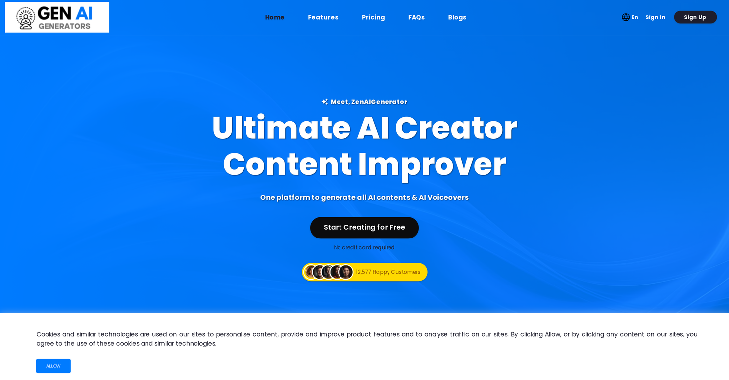 Zen AI Generator screenshot