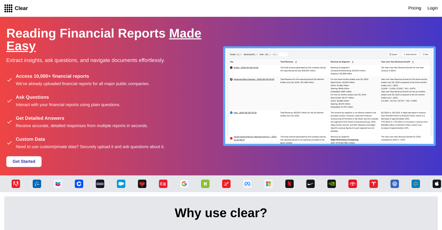ClearAI screenshot