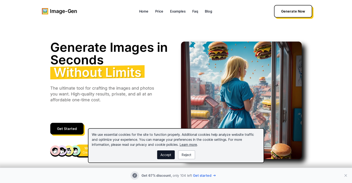 Image Gen screenshot