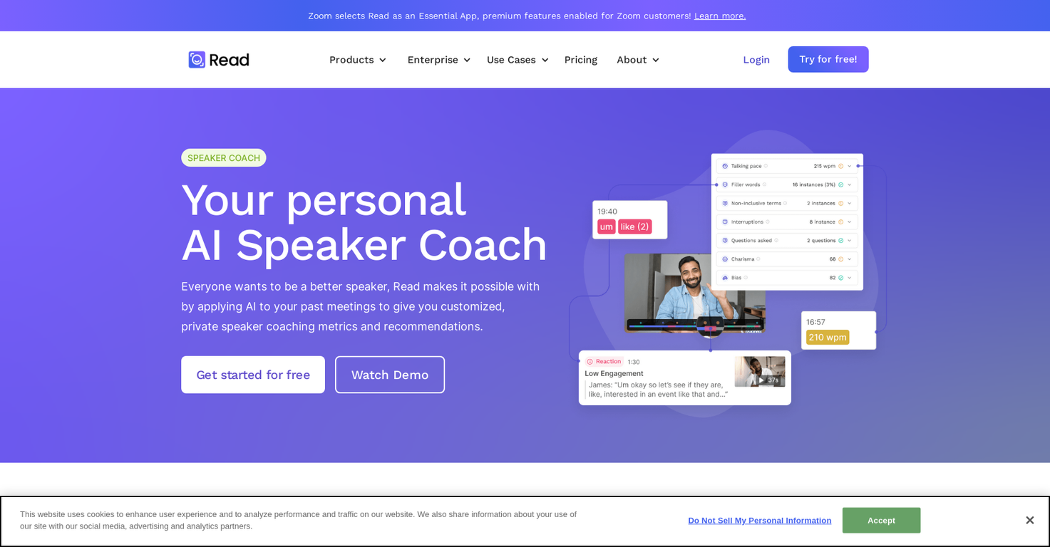 Read Speaker Coach screenshot