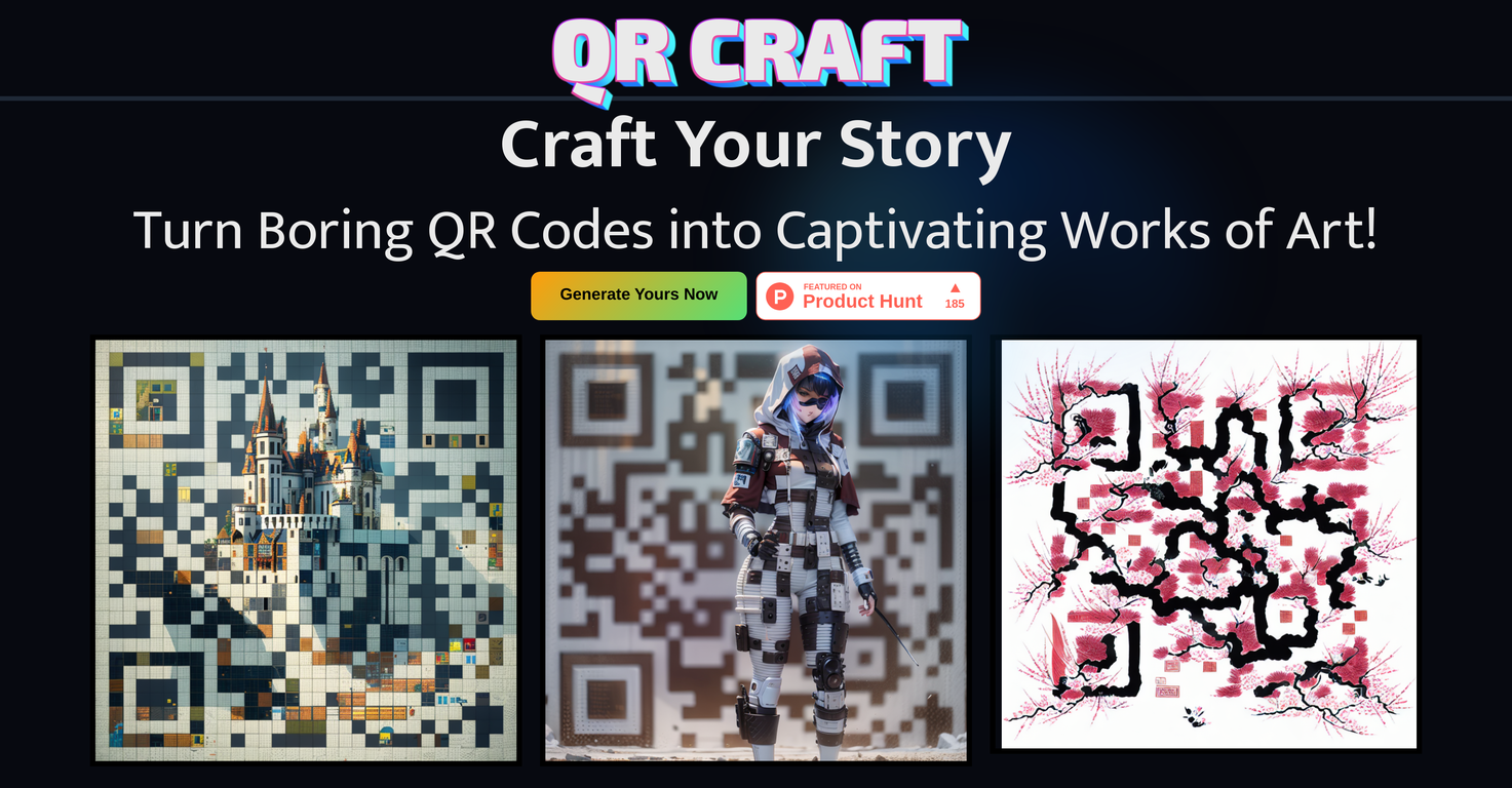 Qrcraft screenshot
