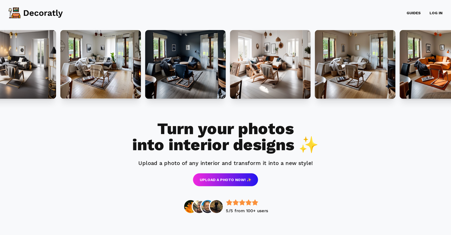 Decoratly screenshot