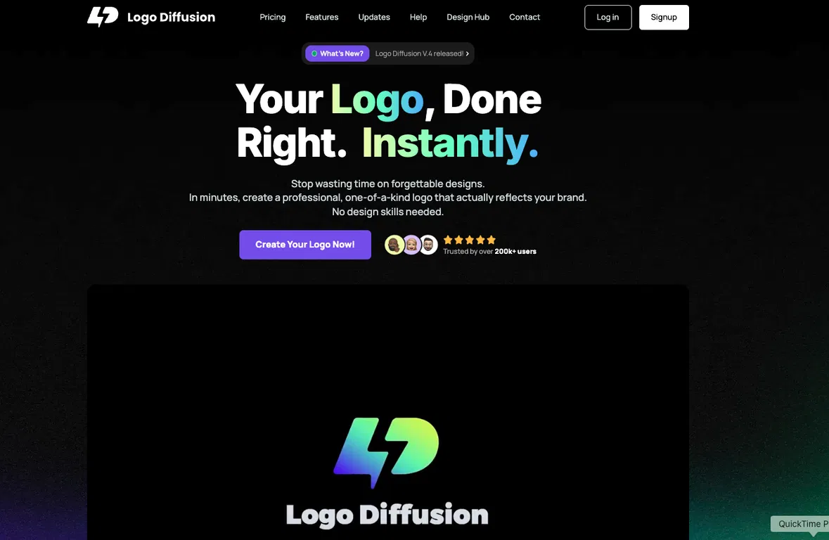Logodiffusion screenshot