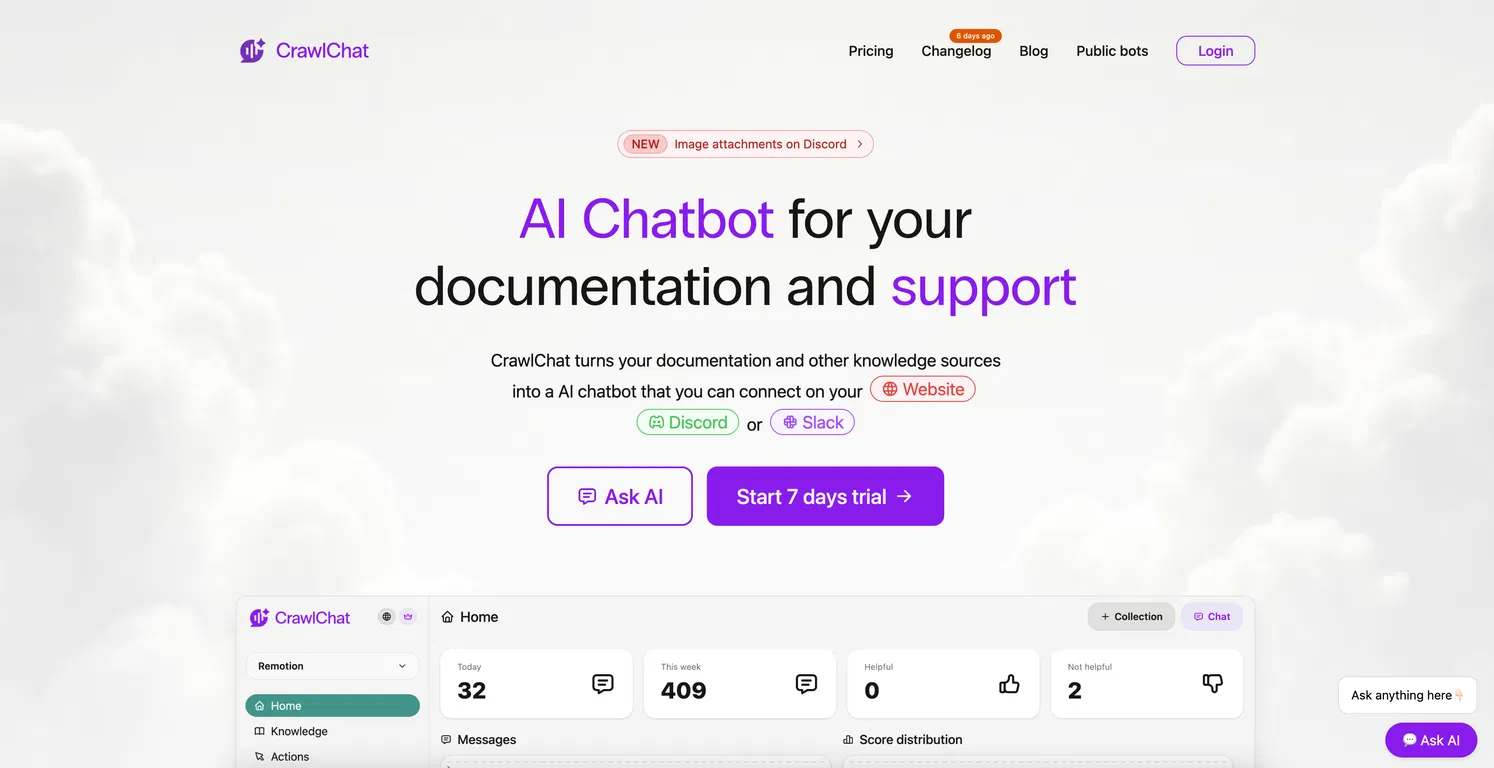 CrawlChat.app screenshot