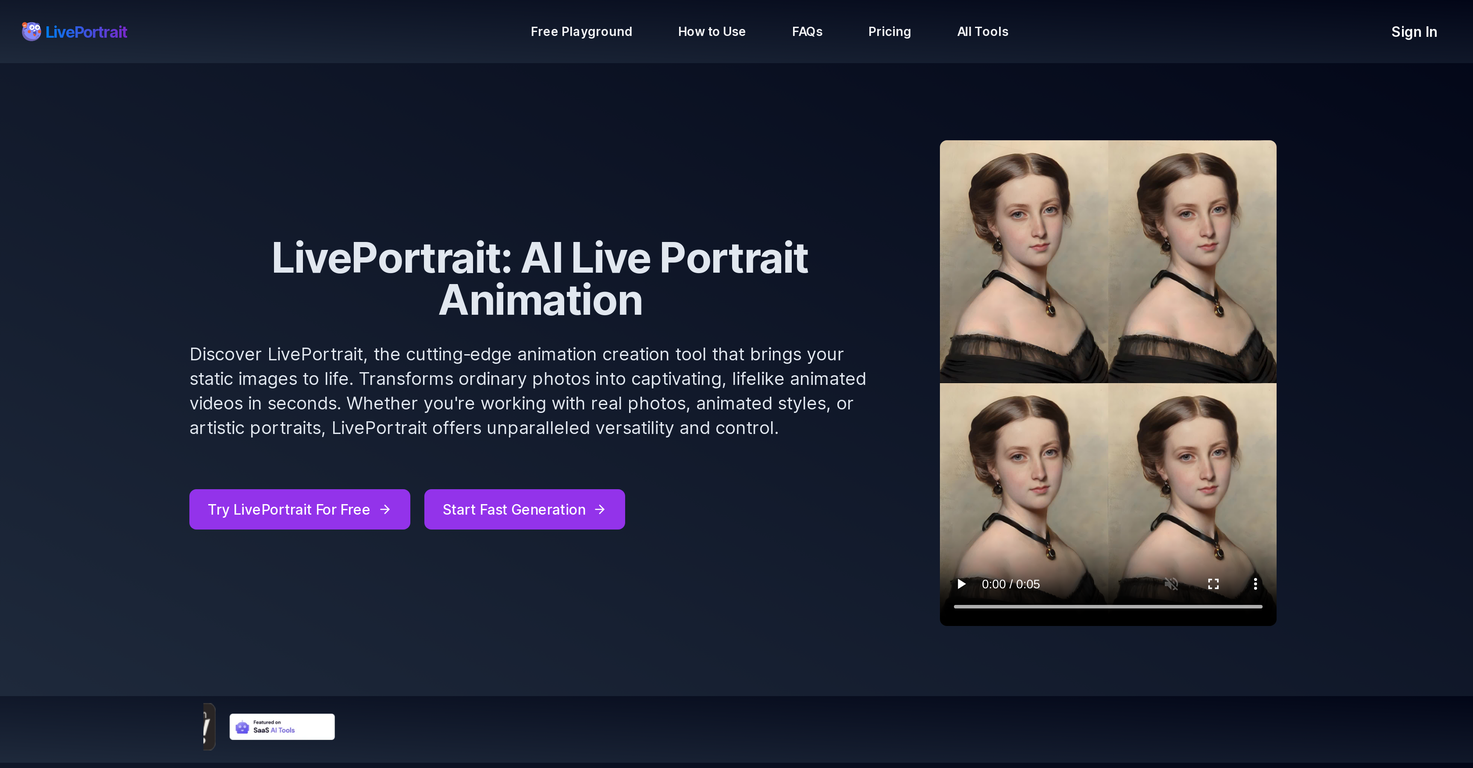 LivePortrait screenshot