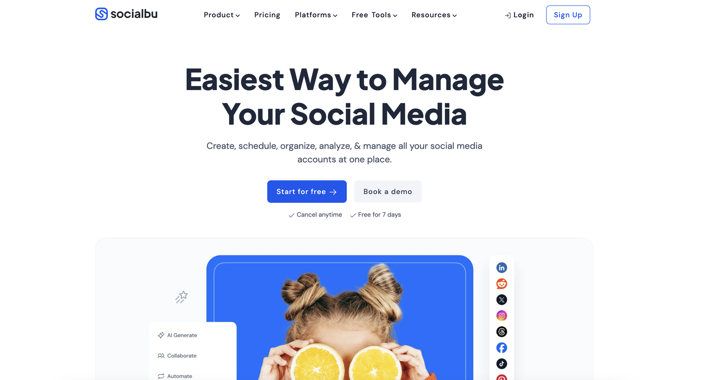SocialBu screenshot