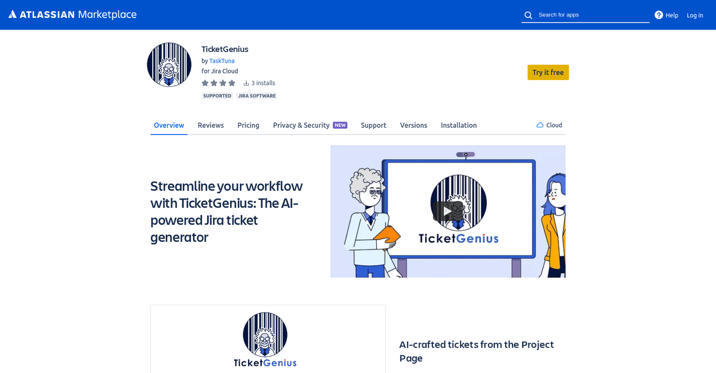 TicketGenius screenshot