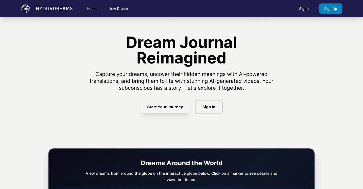 InYourDreams screenshot