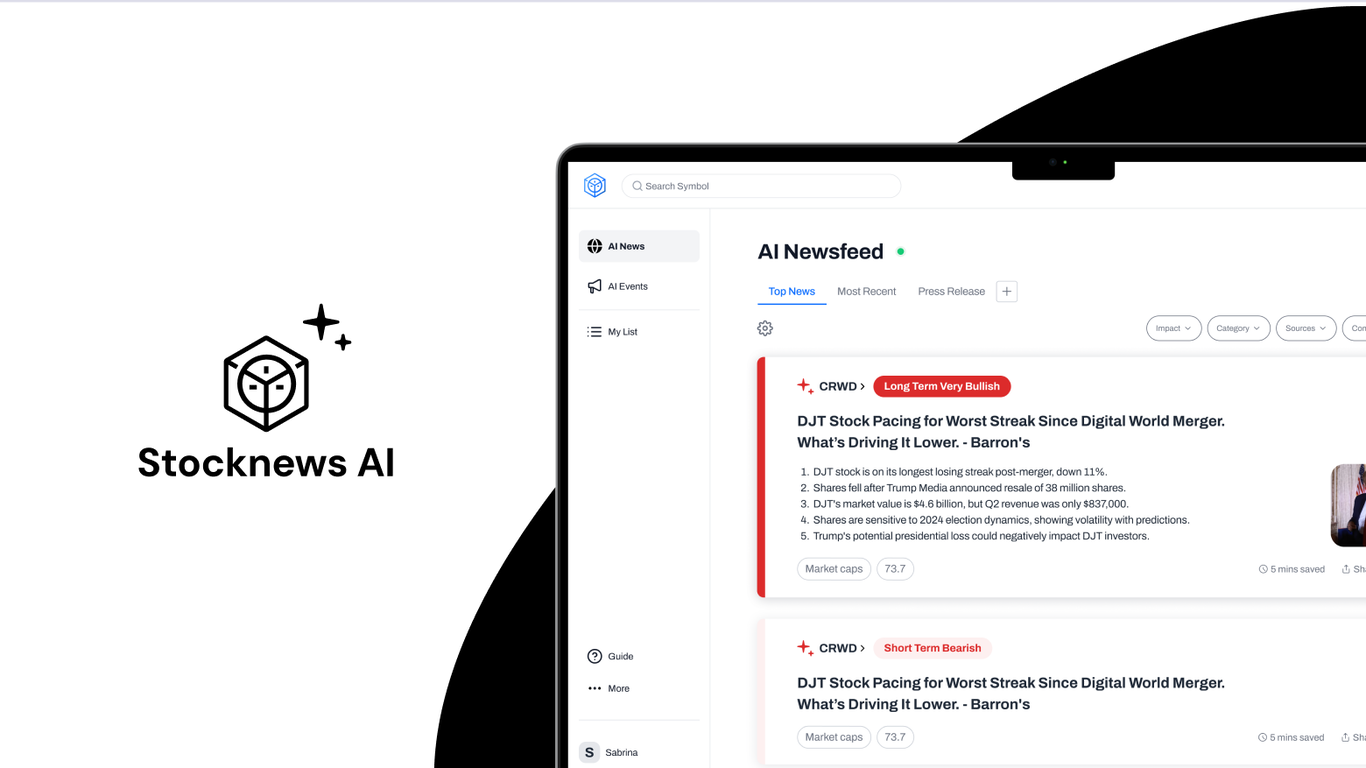 StockNewsAI screenshot
