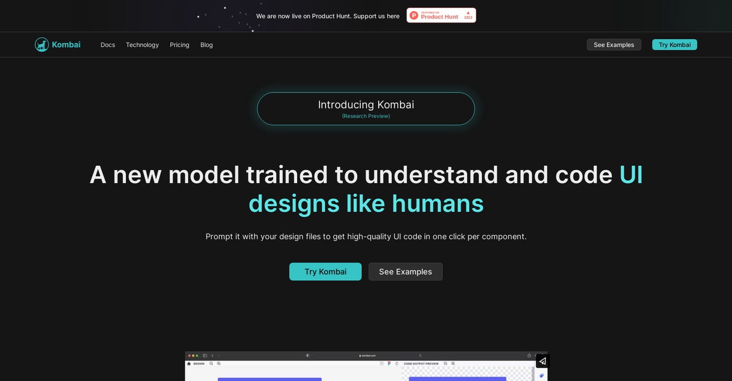Kombai screenshot
