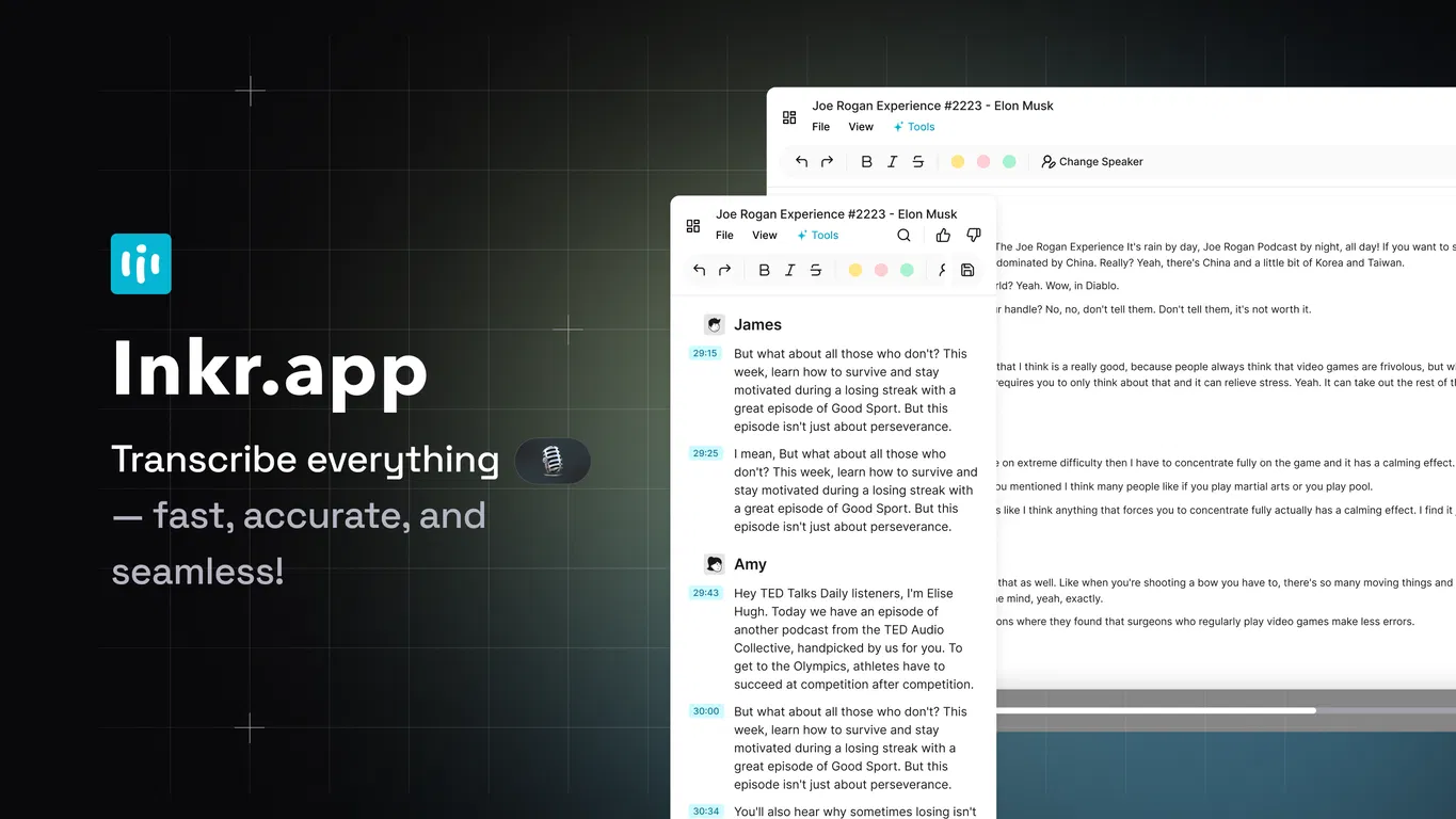 Inkr.app screenshot