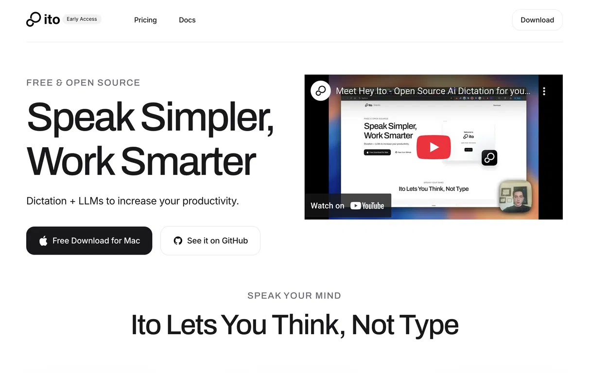 Ito - Ai Voice Dictation screenshot