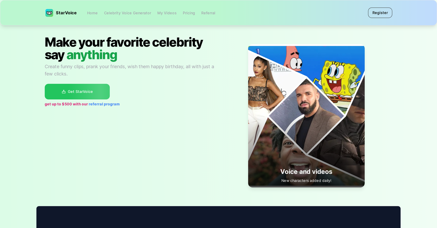 StarVoice screenshot