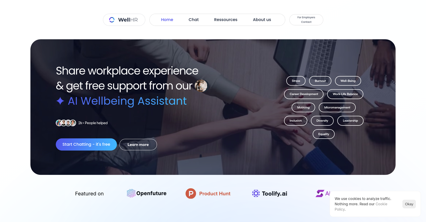 WellHR screenshot