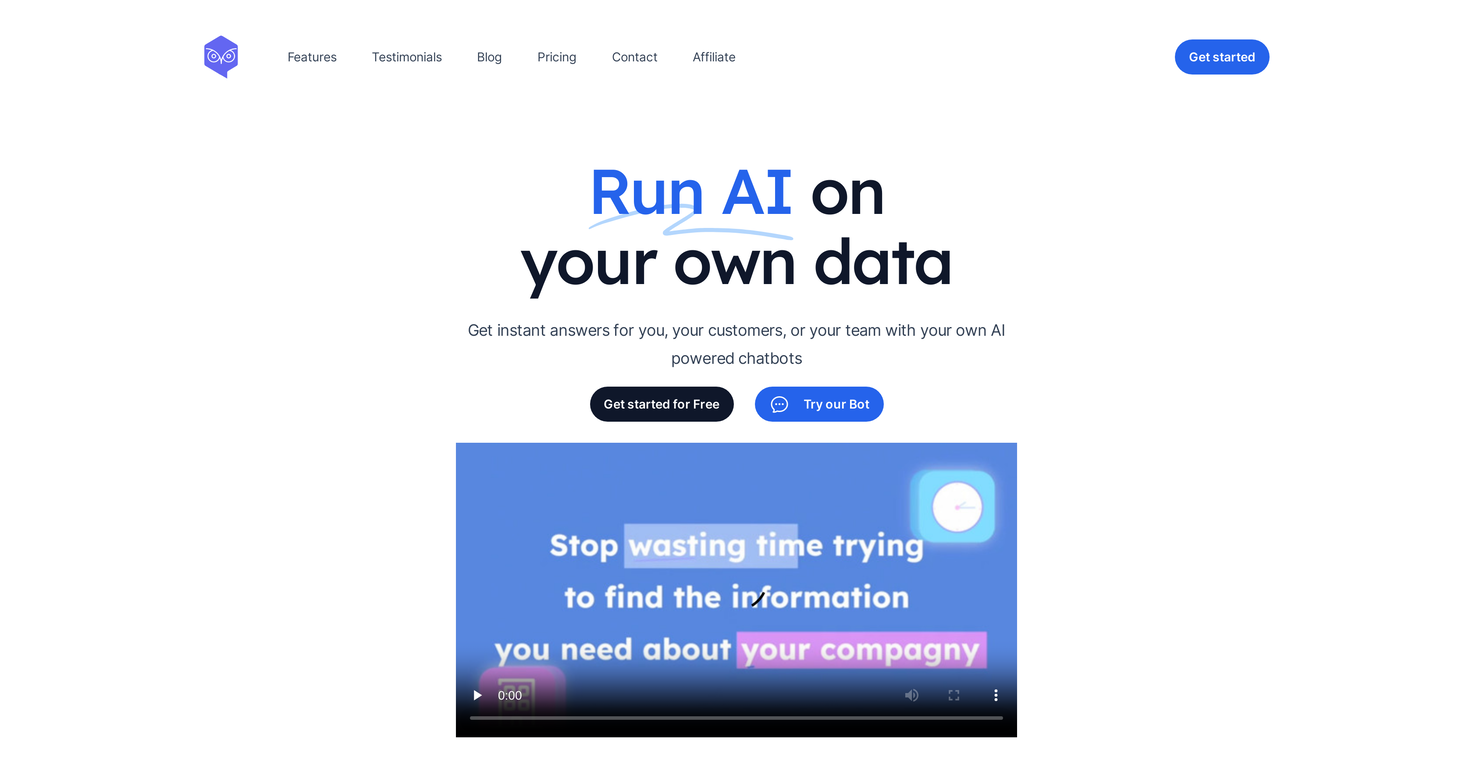 Owlbot screenshot