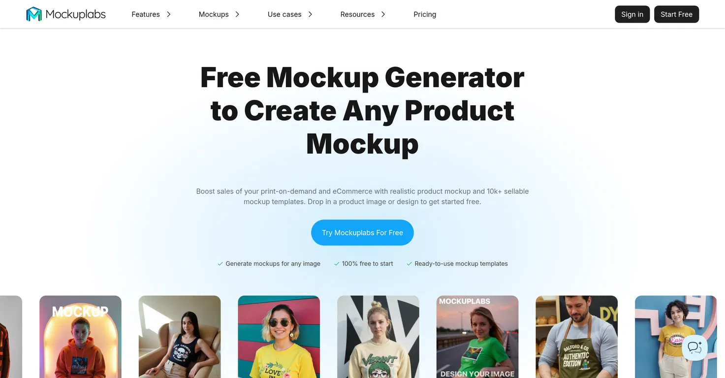 Mockuplabs screenshot