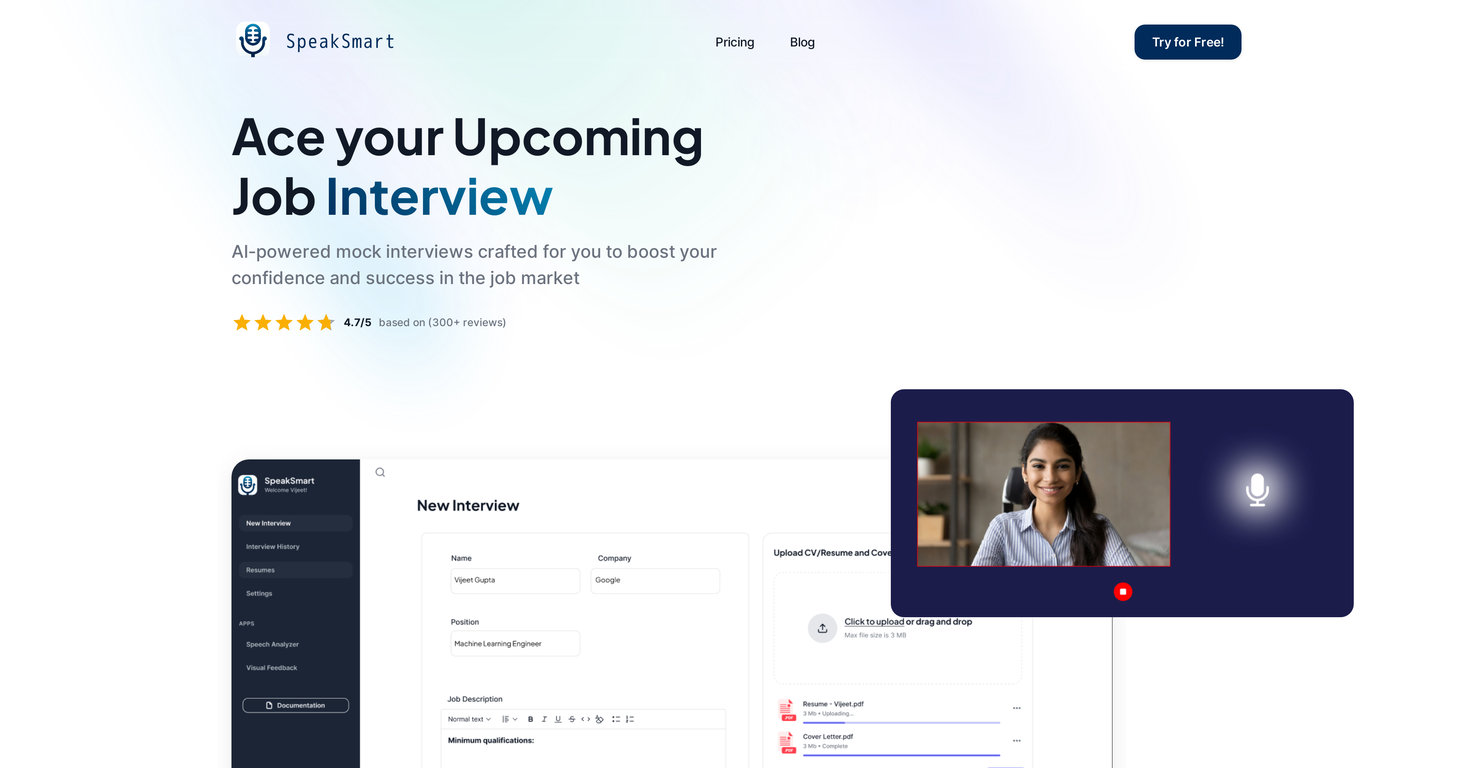 SpeakSmart screenshot