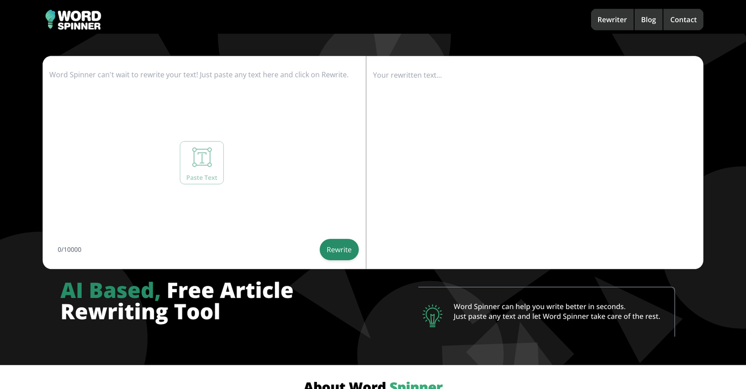 Word Spinner screenshot