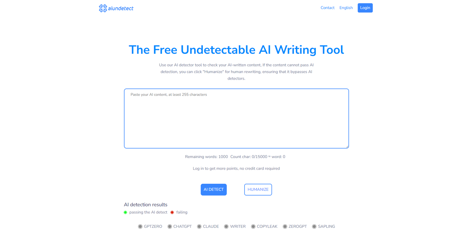 AI Undetect screenshot