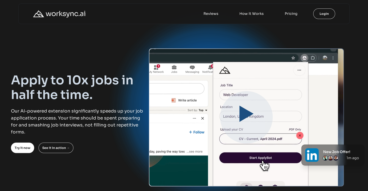WorkSync screenshot