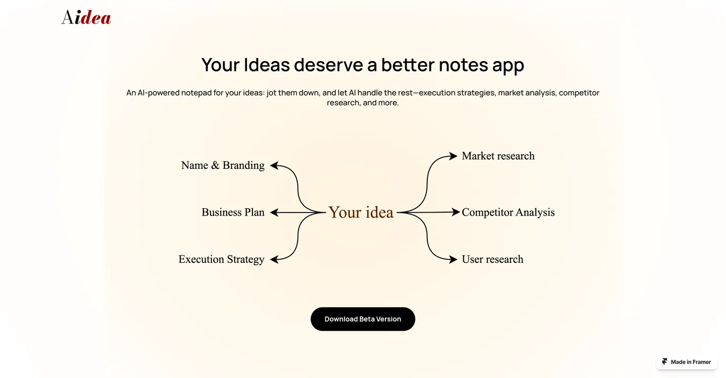 Aidea screenshot