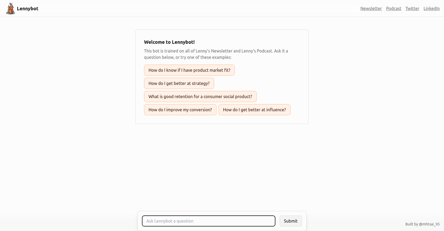 Lennybot screenshot