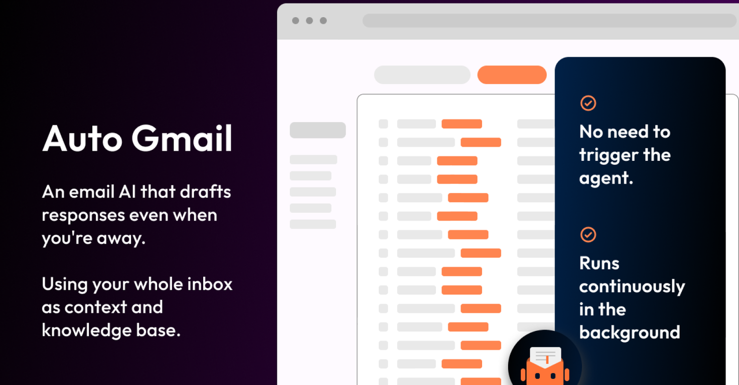 Auto Gmail screenshot