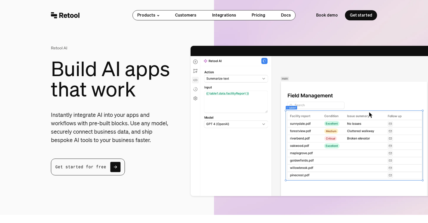 Retool screenshot