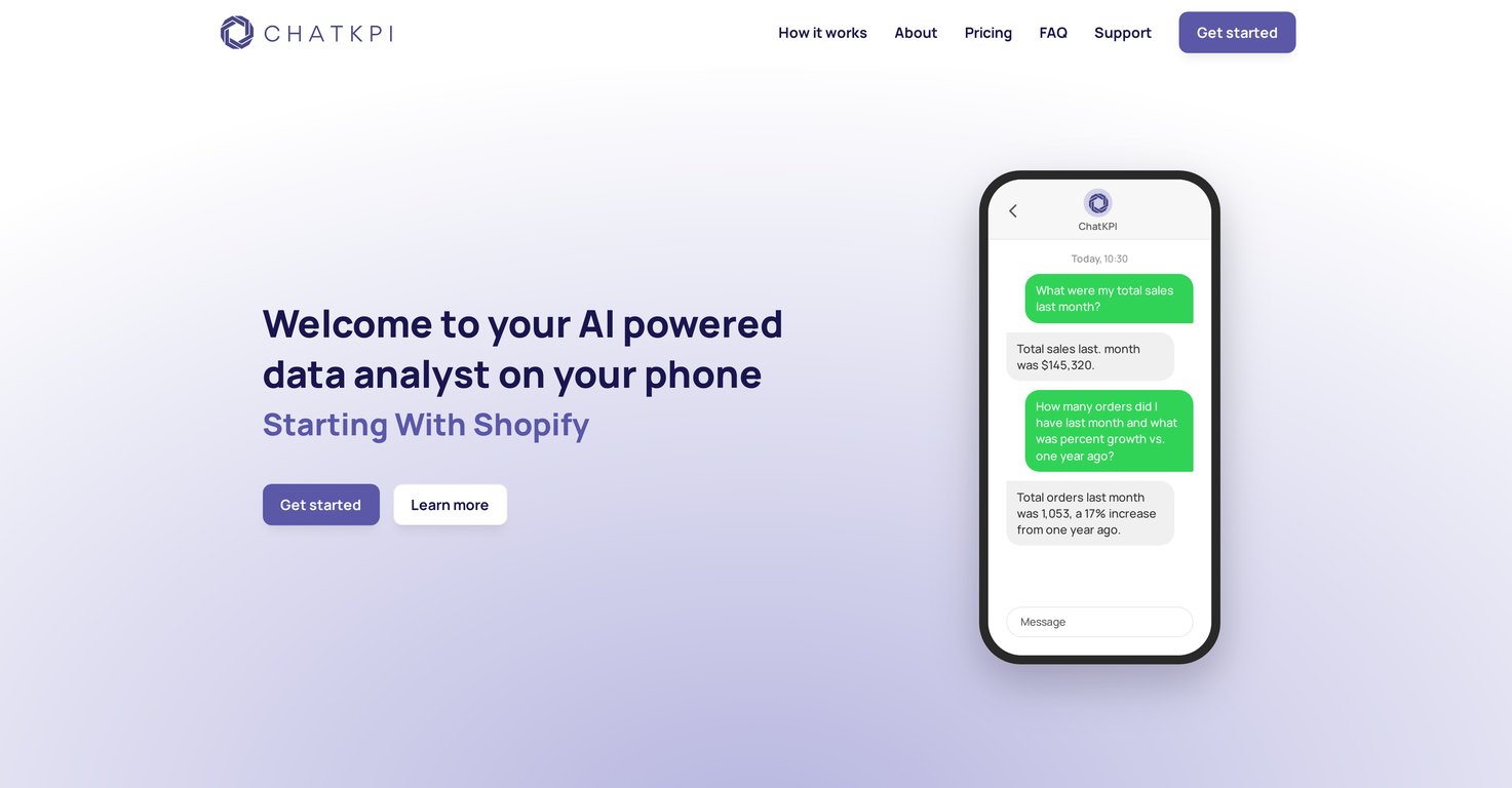ChatKPI screenshot