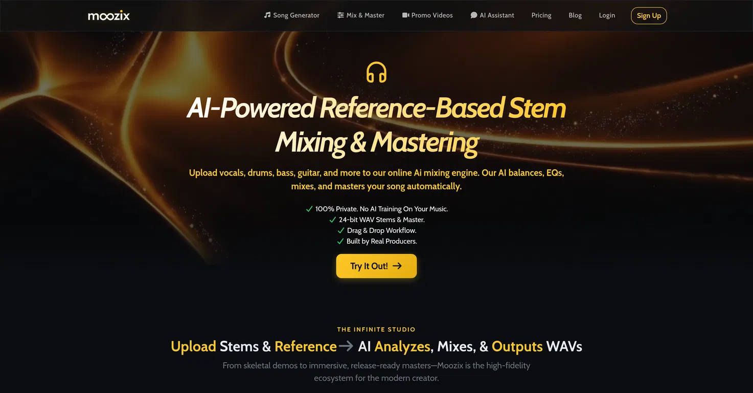 Moozix screenshot