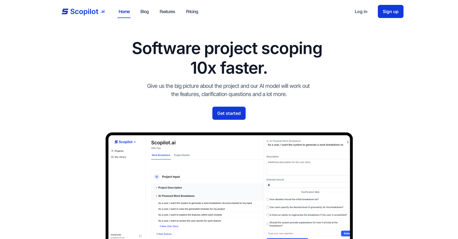 Scopilot.ai screenshot