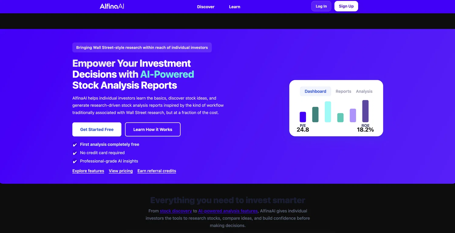 Alfina AI screenshot