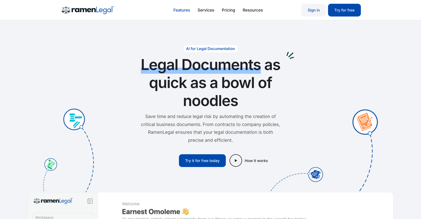 RamenLegal screenshot